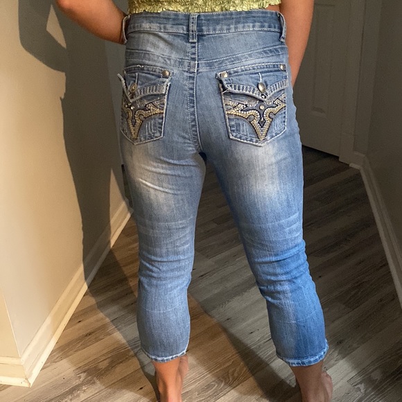 Crop Jeans Size 10 - Picture 2 of 2